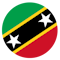 Drapeau de Saint Kitts ja Nevis ()