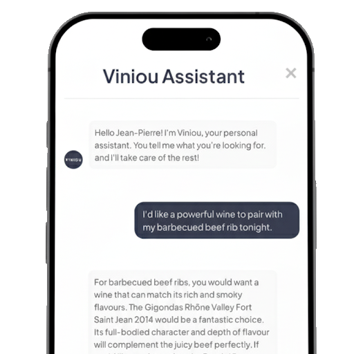 Viniou-virtuaaliassistentti – henkilökohtainen sommelierisi